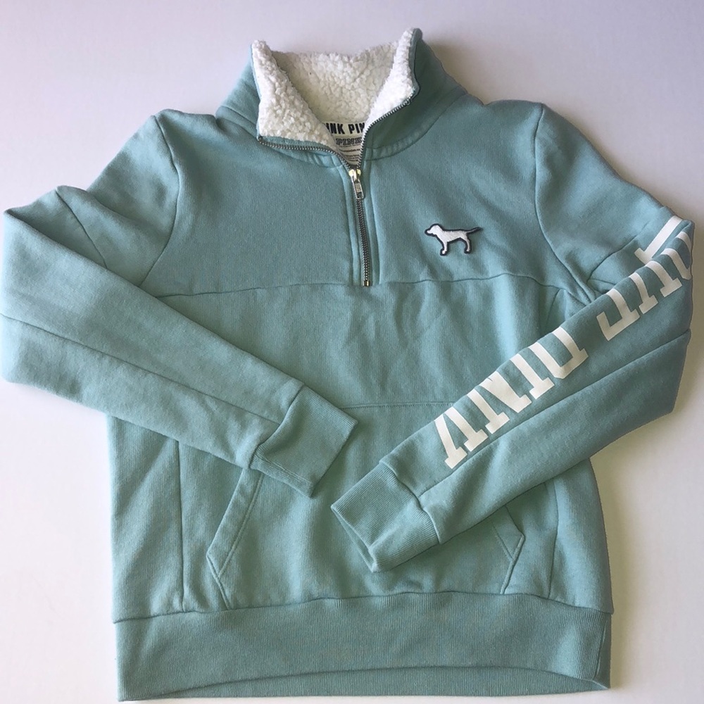 victoria secret quarter zip